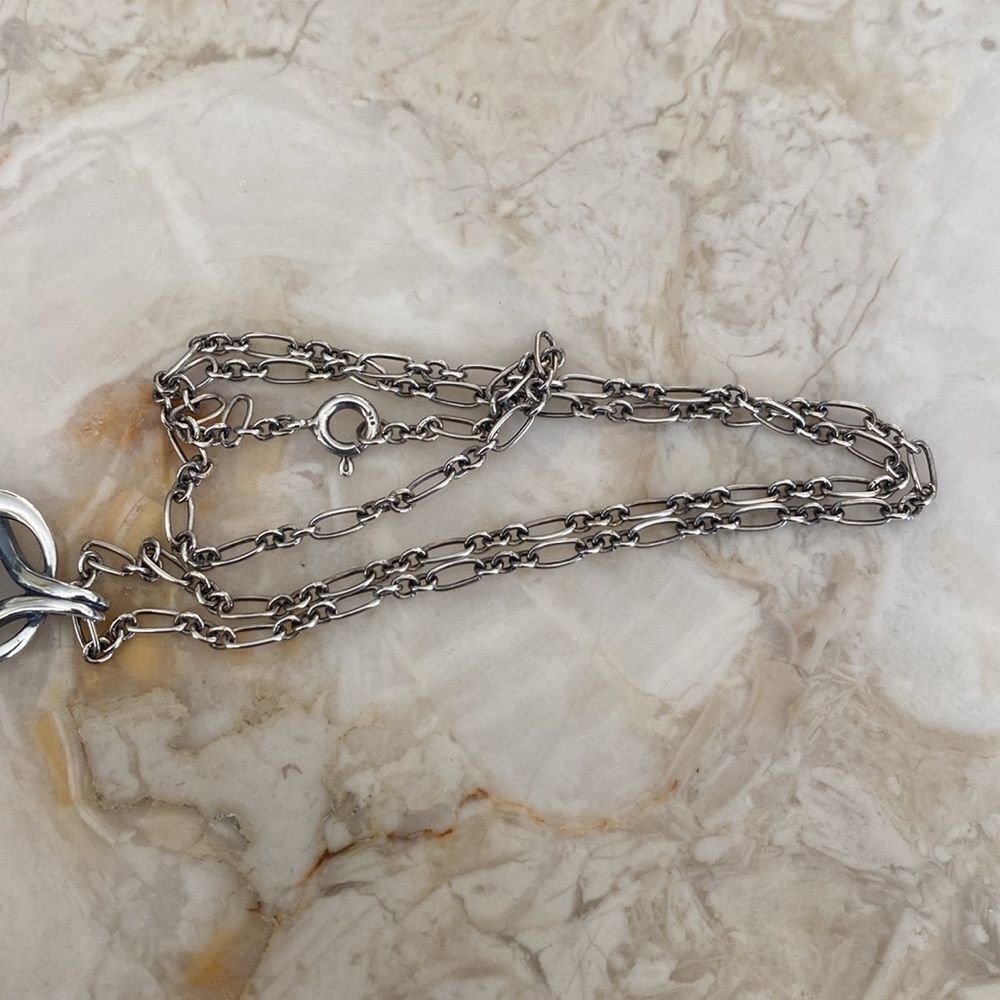 Rare Georg Jensen Heritage Collection 2006 Sterling Silver Necklace - NEW - Picture 8 of 12